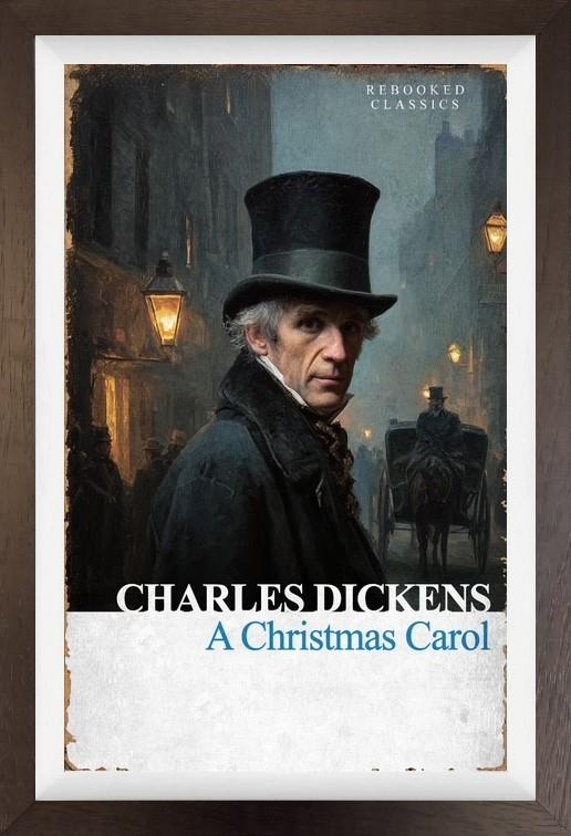 A Christmas Carol - ReBooked by Linda Charles (Original) - TheArtistsQuarter