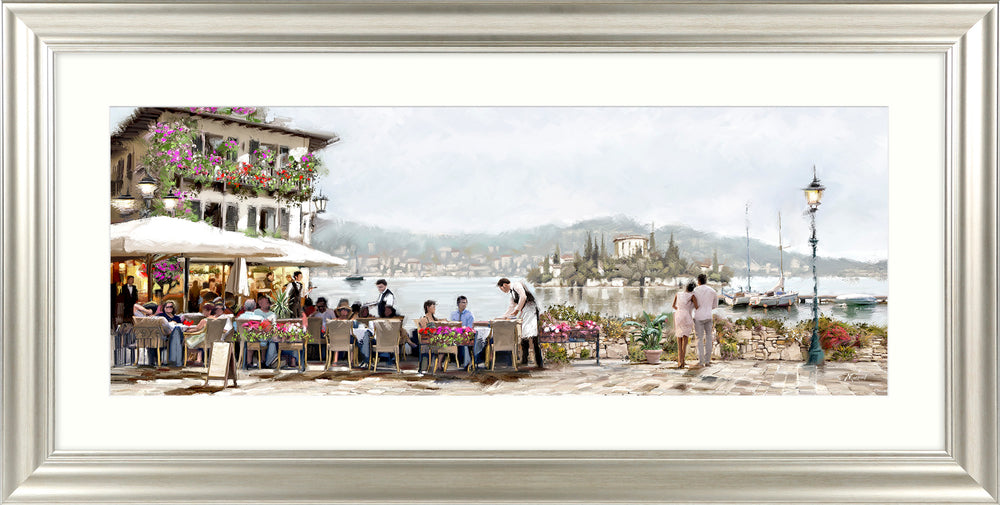 Lake Cafe By Richard MacNeil *EXCLUSIVE* - TheArtistsQuarter