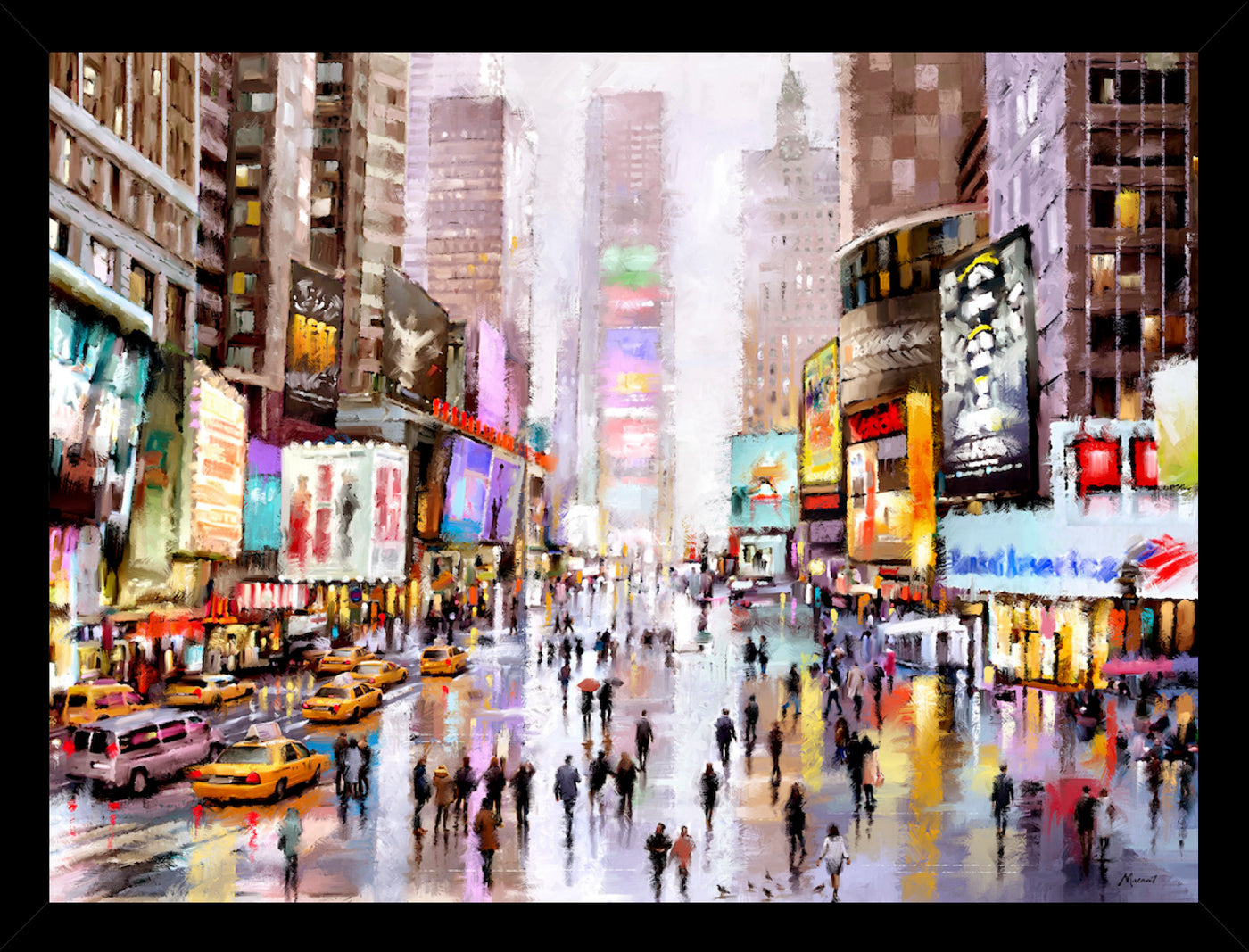 Times Square By Richard MacNeil - TheArtistsQuarter
