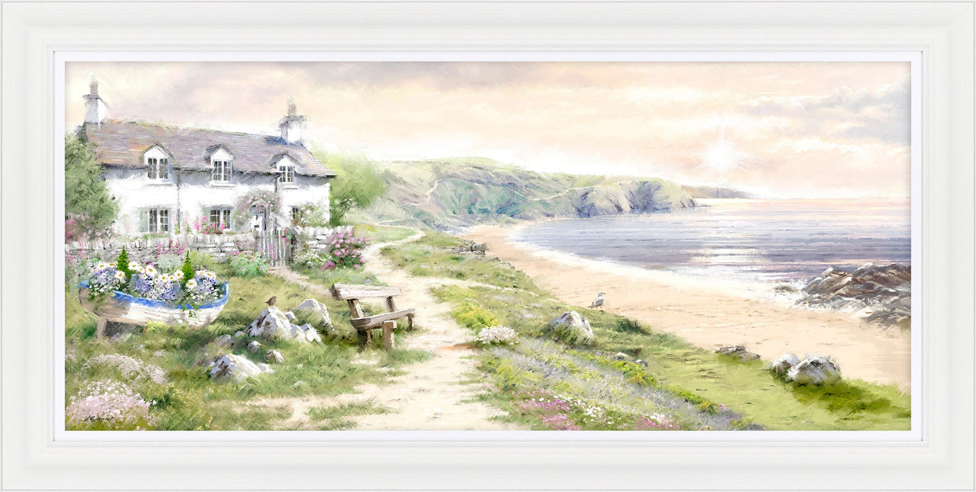 Sea View Cottage By Richard MacNeil *PUBLISHERS SAMPLE* - TheArtistsQuarter