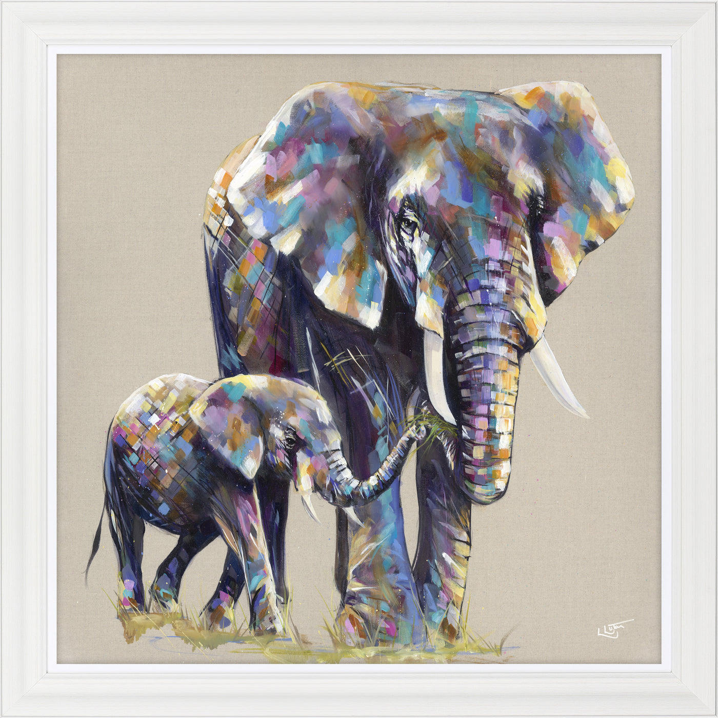 Mama And Baby By Louise Luton *NEW* - TheArtistsQuarter