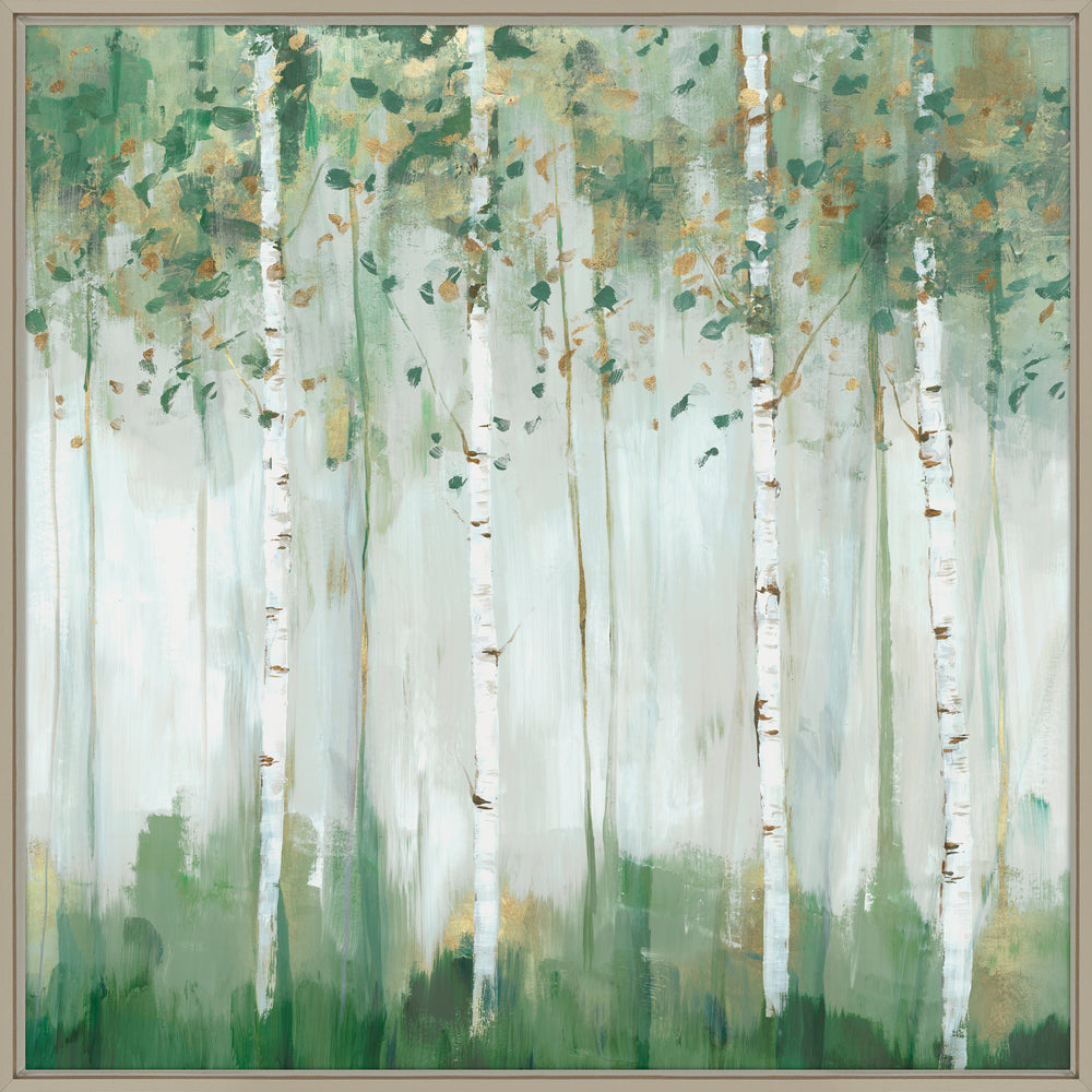 Green Birch By Ian C *NEW* - TheArtistsQuarter