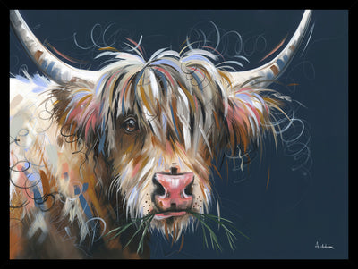 Highland Moo By Ashley Saunders *NEW* - TheArtistsQuarter