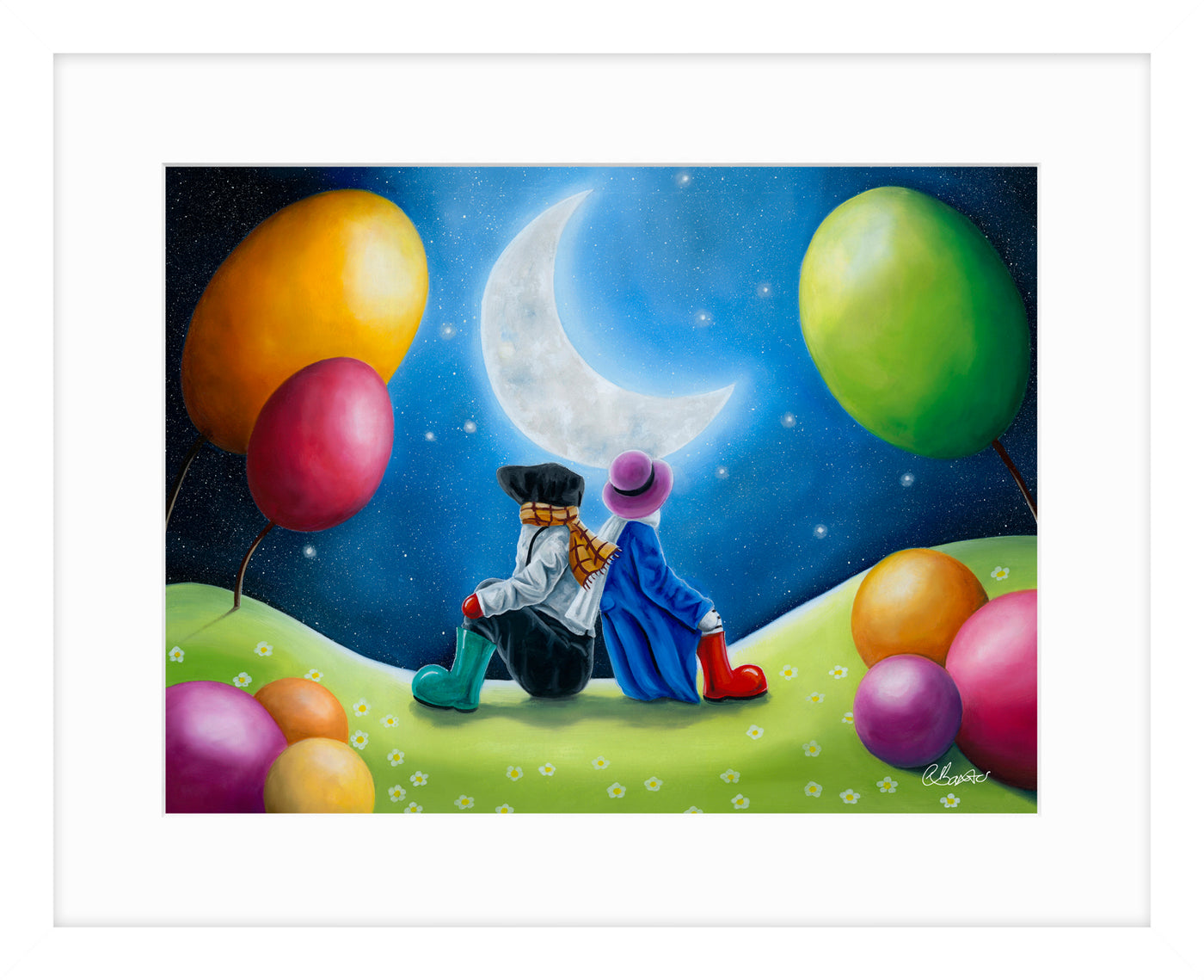 Under The Moonlit Sky By Claire Baxter *NEW* - TheArtistsQuarter