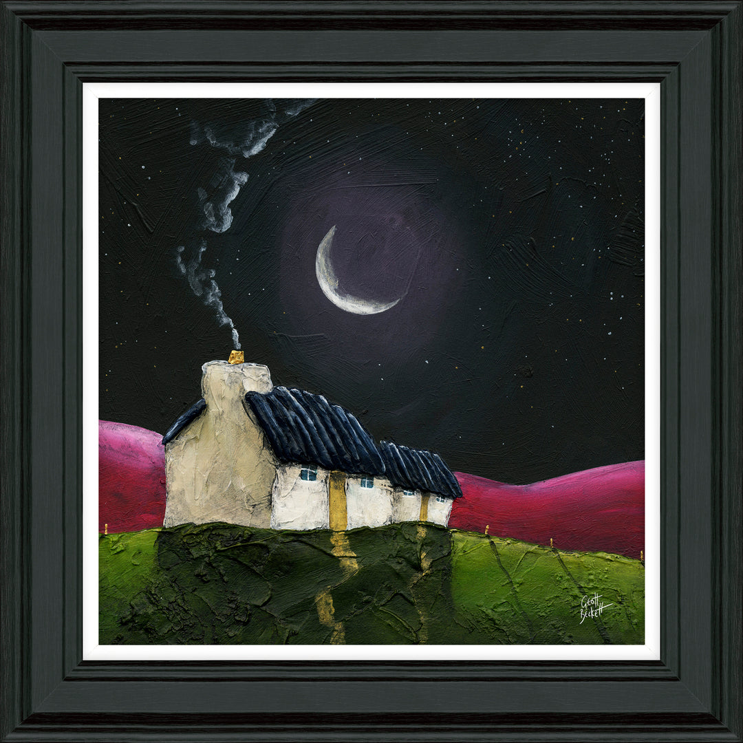 Midnight Pinks By Geoff Beckett - TheArtistsQuarter