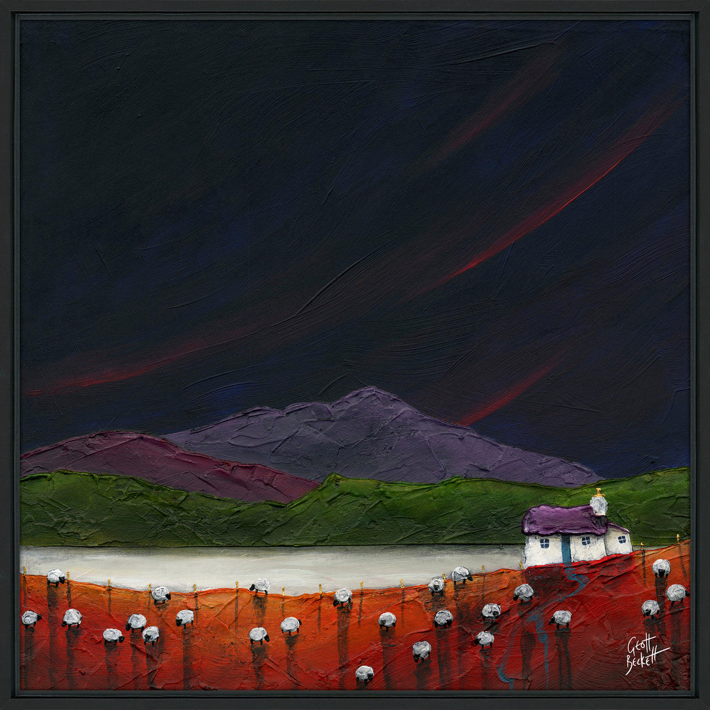 Burnt Fields By Geoff Beckett *NEW* - TheArtistsQuarter