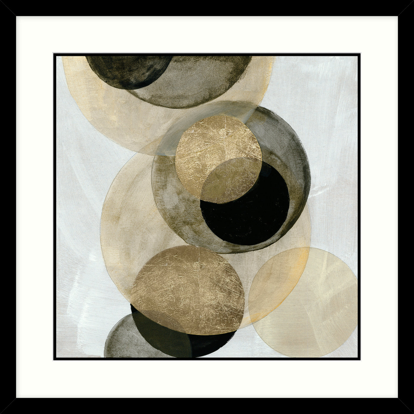 Gold Circles I Tom Reeves By Tom Reeves *NEW* - TheArtistsQuarter