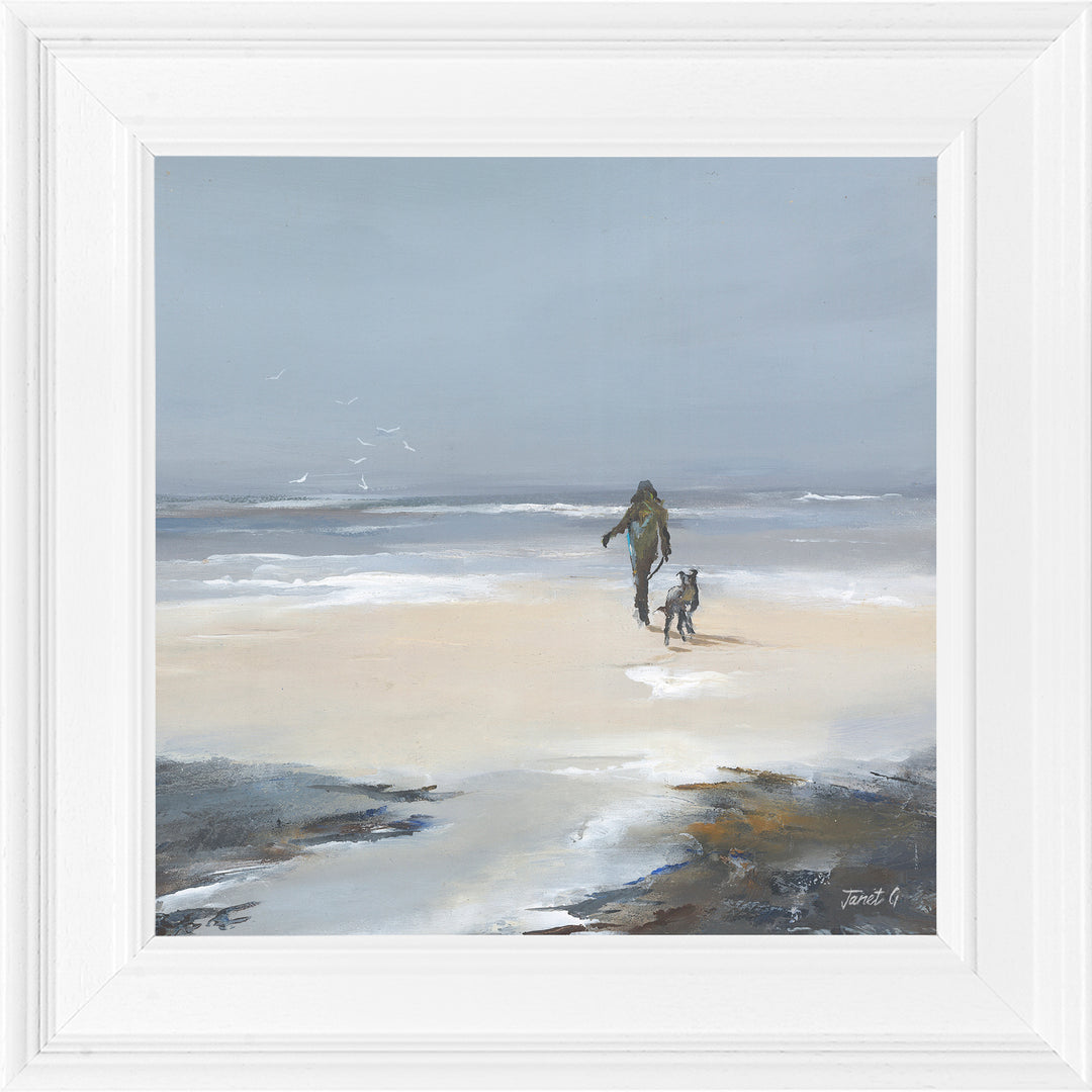 Beach Walk I (Small) By Janet Gammans - TheArtistsQuarter