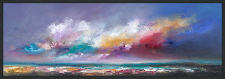 Lilac Clouds Canvas By Anna Schofield *NEW* - TheArtistsQuarter