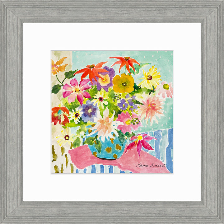 Dahlias From My Garden By Emma Burnett *NEW* - TheArtistsQuarter