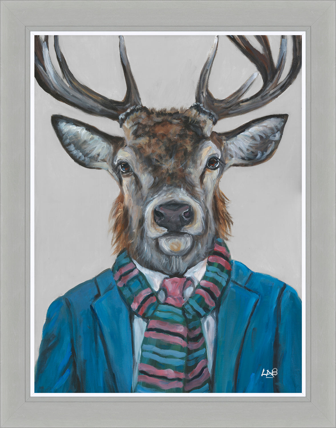 Stanley Stag By Louise Brown *NEW* - TheArtistsQuarter