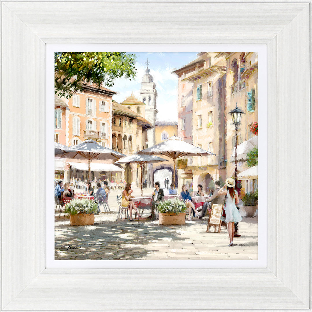 Courtyard Café I By Richard MacNeil *EXCLUSIVE* - TheArtistsQuarter