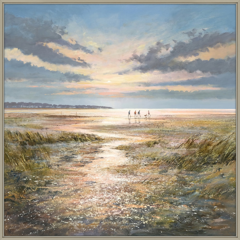 Sea Breeze Stroll By Michael Sanders - TheArtistsQuarter