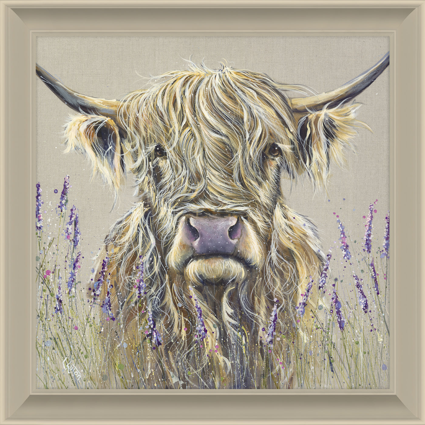 Lavender Large By Louise Luton *NEW* - TheArtistsQuarter