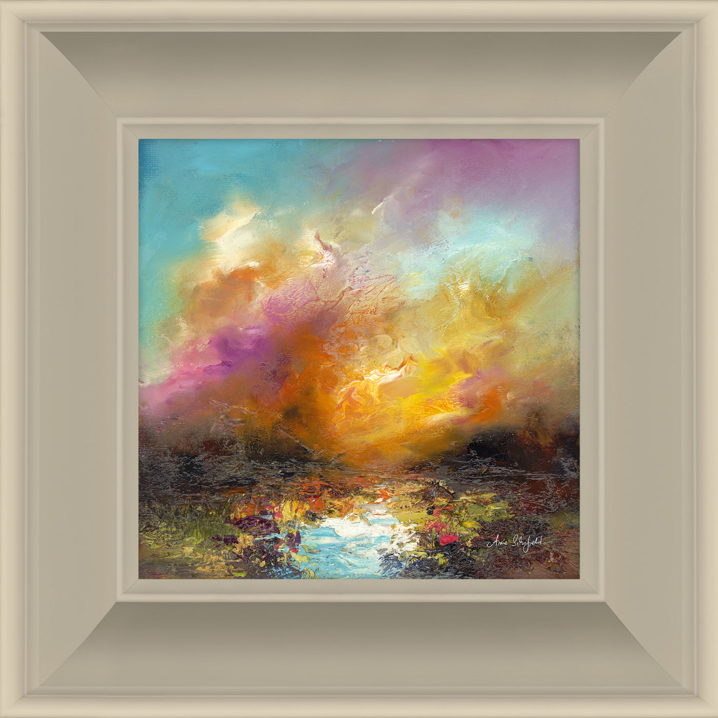 Warm Sunset By Anna Schofield *NEW* - TheArtistsQuarter