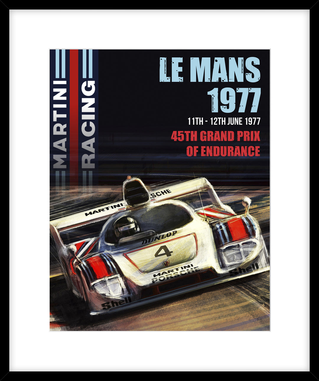 Le Mans 1977 By Zucarto *NEW* - TheArtistsQuarter