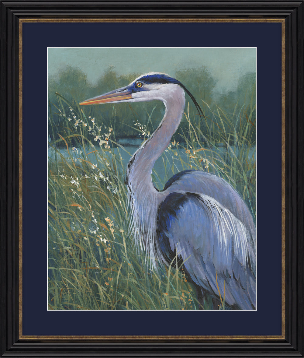 Wading Heron I - TheArtistsQuarter