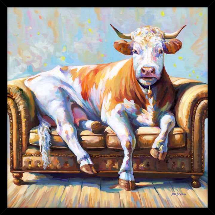 Cows Day Off By Leon Devenice *NEW*