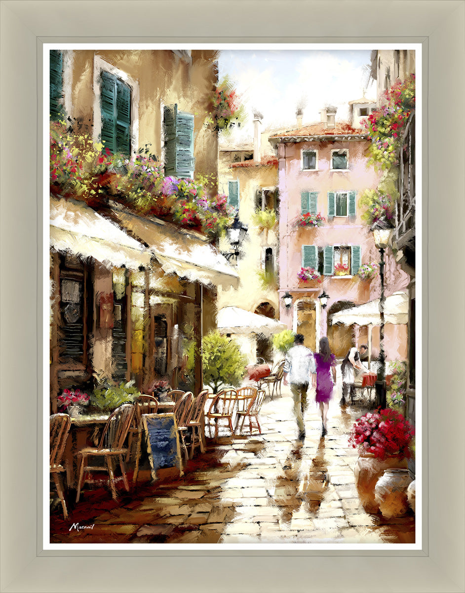 Side Street Stroll By Richard MacNeil - TheArtistsQuarter