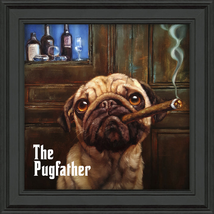 The Pugfather By Lucia Heffernan - TheArtistsQuarter