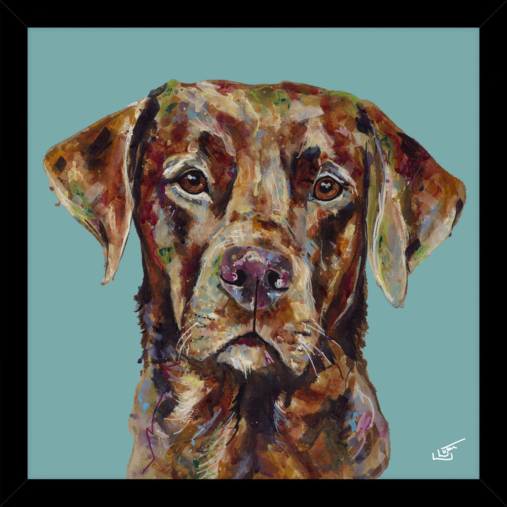 Fox Red Labrador Small By Louise Luton - TheArtistsQuarter