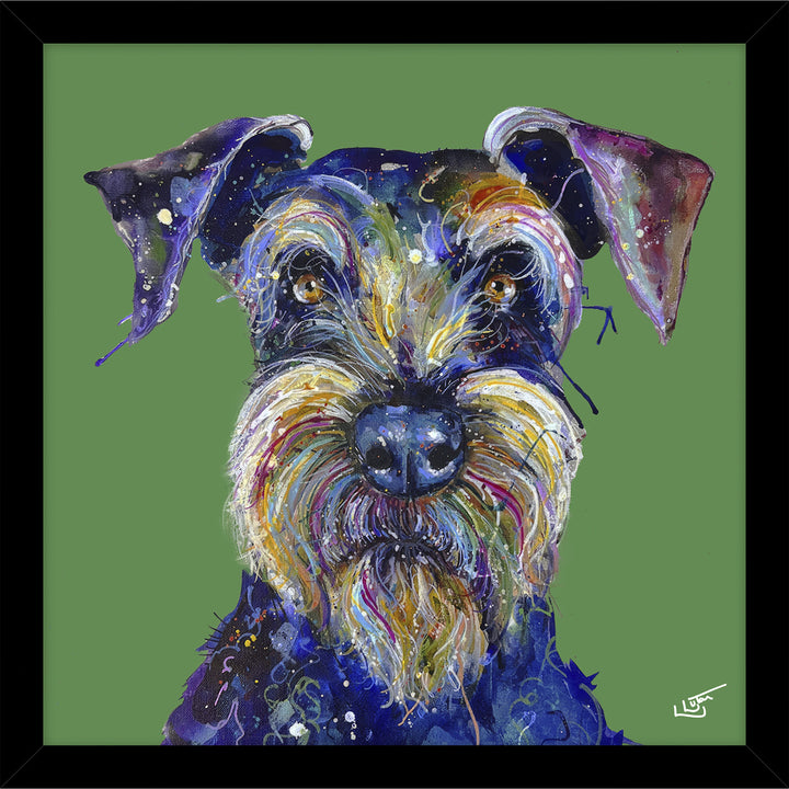 Schnauzer Small By Louise Luton - TheArtistsQuarter