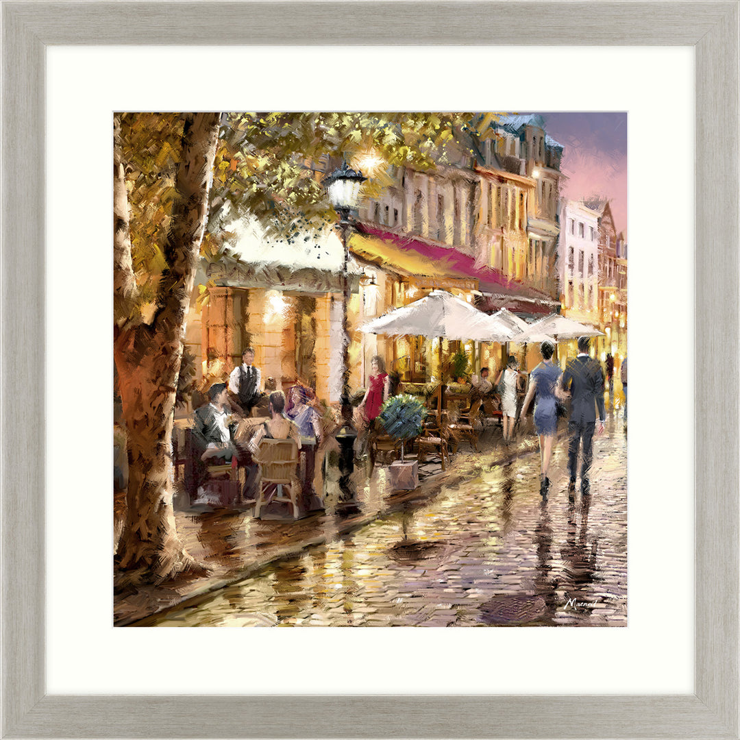 Night Cafe Detail 1 By Richard MacNeil - TheArtistsQuarter