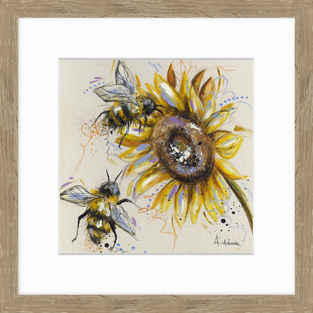 Busy Bees By Ashley Saunders - TheArtistsQuarter