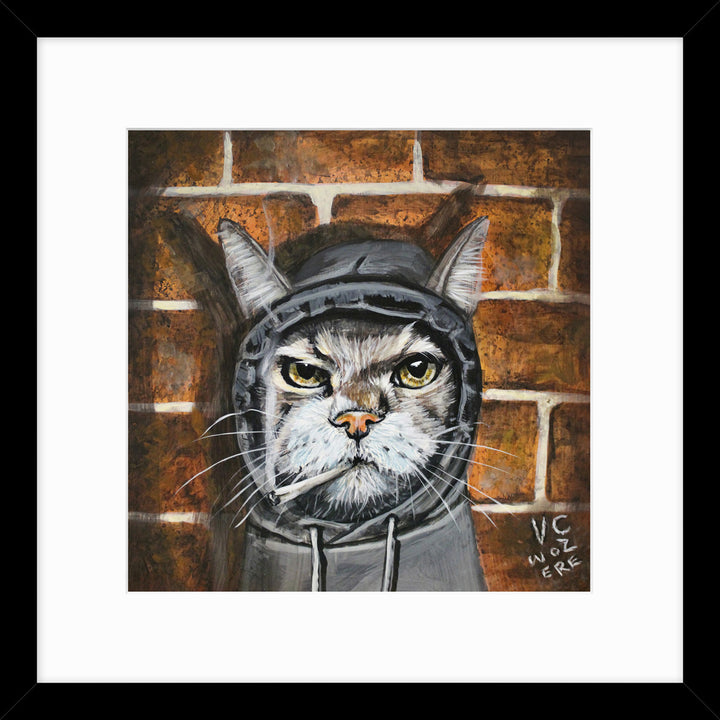 Street Cat By Victoria Coleman - TheArtistsQuarter