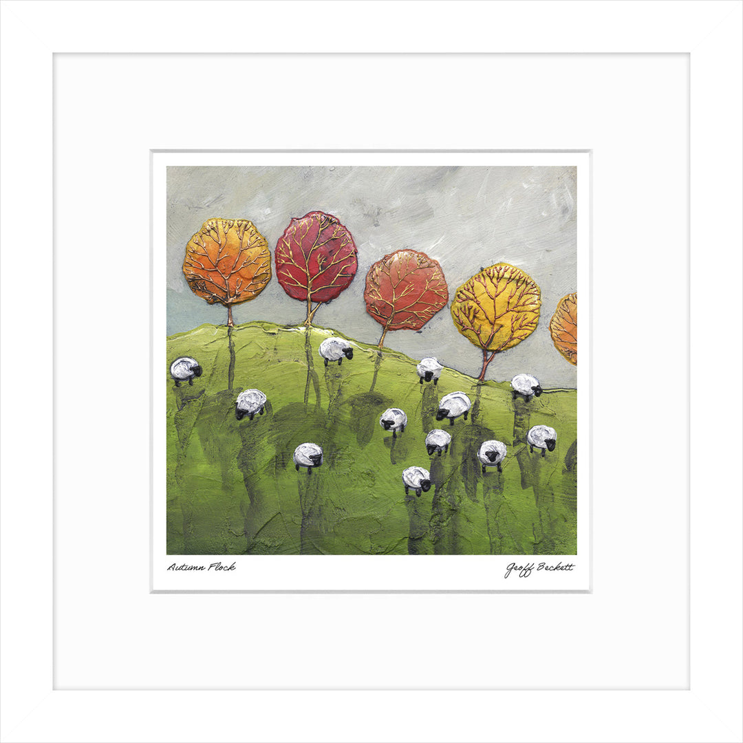 Autumn Flock By Geoff Beckett - TheArtistsQuarter