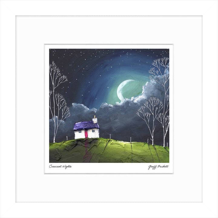 Crescent Nights (Small) By Geoff Beckett - TheArtistsQuarter