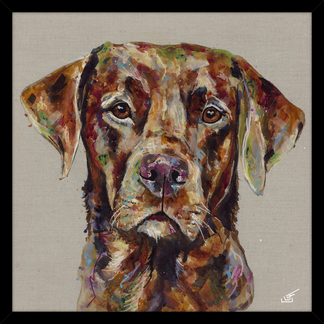 Fox Red Labrador Large By Louise Luton - TheArtistsQuarter