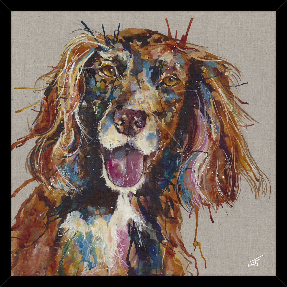 Spaniel Large By Louise Luton - TheArtistsQuarter