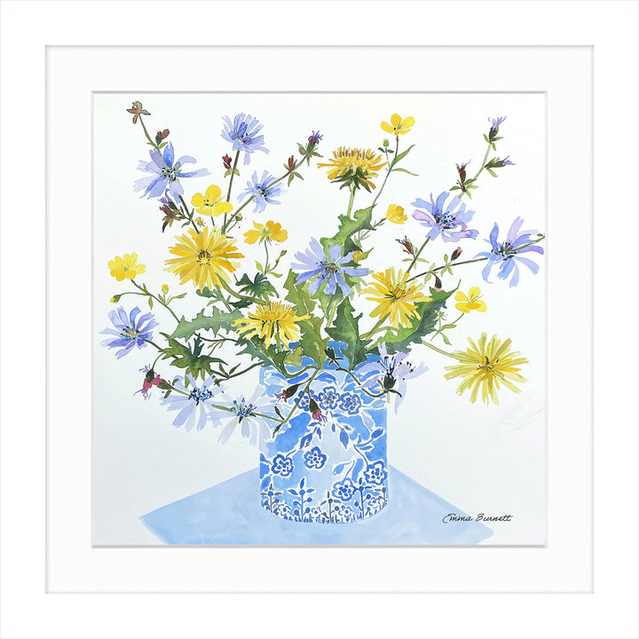 Wild Flower Posy By Emma Burnett - TheArtistsQuarter