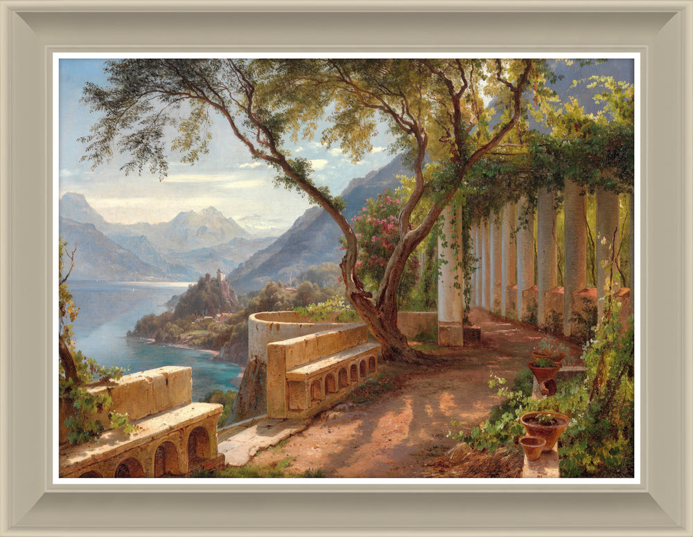 Mountain View By Carl Frederik Aagaard - TheArtistsQuarter