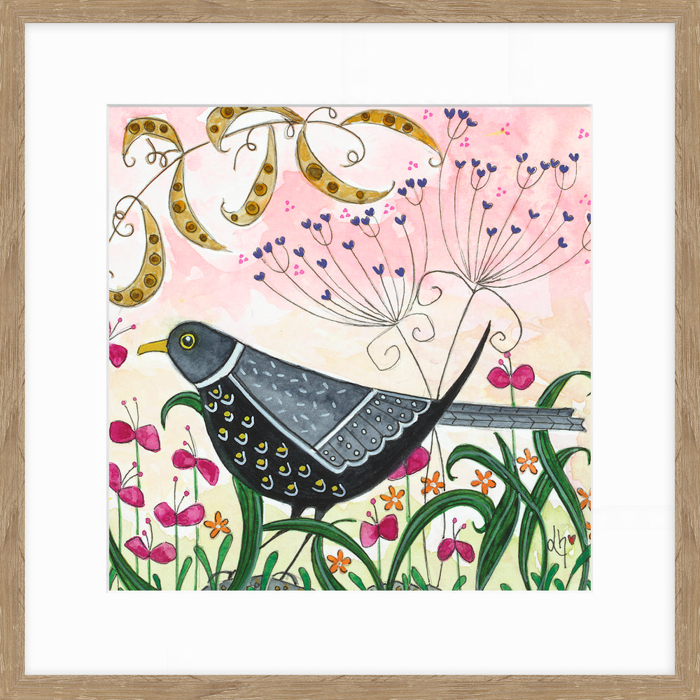 Blackbird’s Garden By Linda Hoskin - TheArtistsQuarter