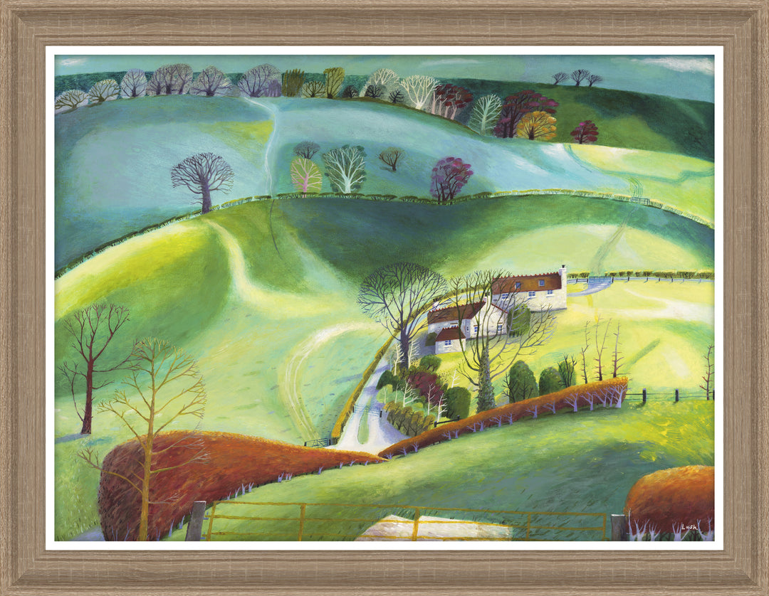 Green Valley By Debbie Lush - TheArtistsQuarter