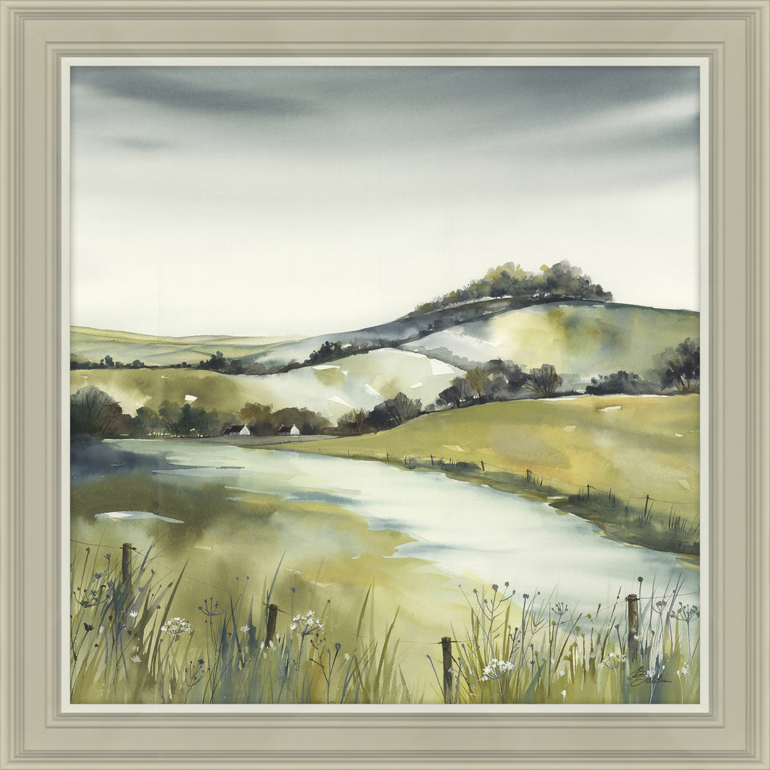 Pistachio Pastures I By Elizabeth Baldin - TheArtistsQuarter
