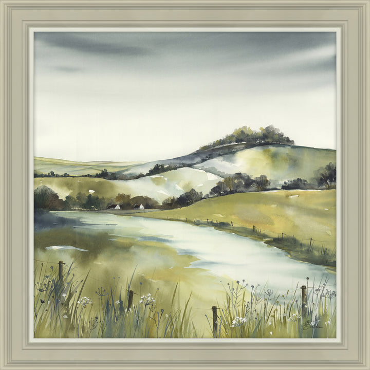 Pistachio Pastures I By Elizabeth Baldin - TheArtistsQuarter