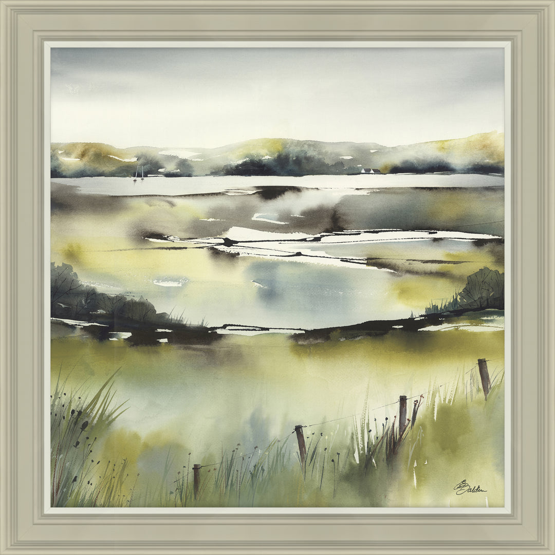 Pistachio Pastures II By Elizabeth Baldin - TheArtistsQuarter