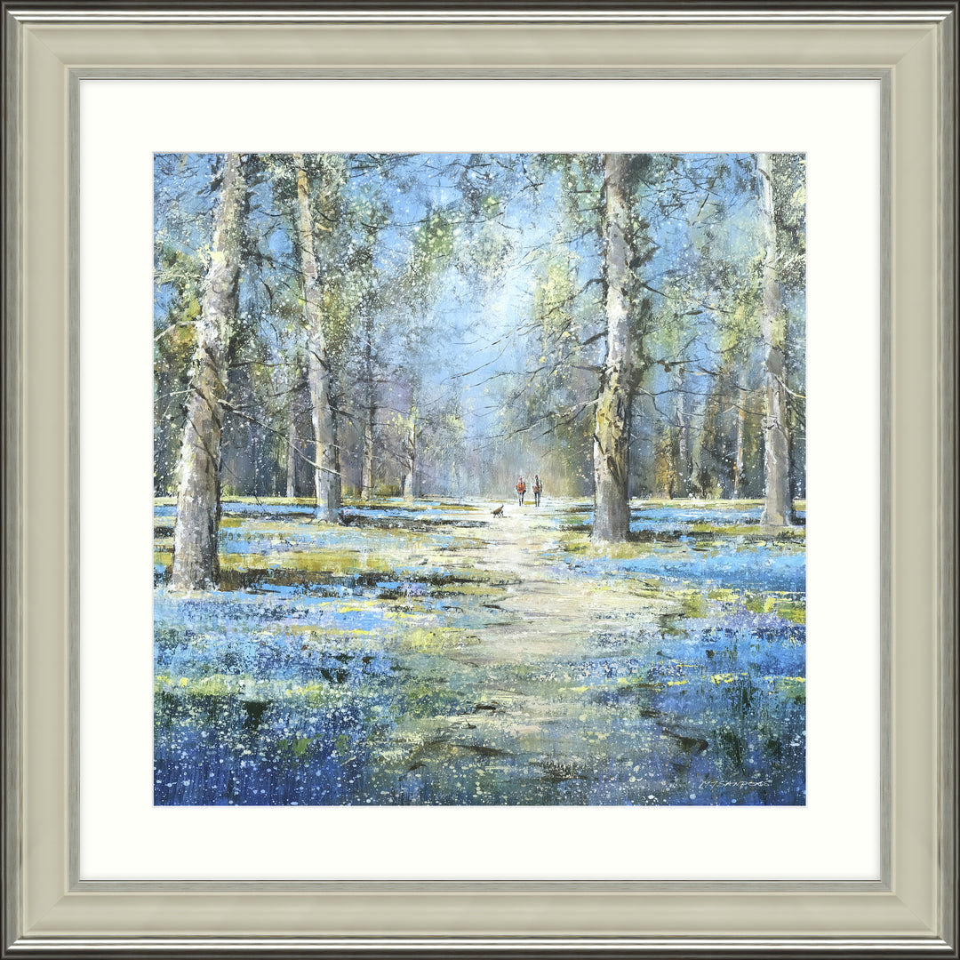 Amongst The Bluebells By Michael Sanders - TheArtistsQuarter