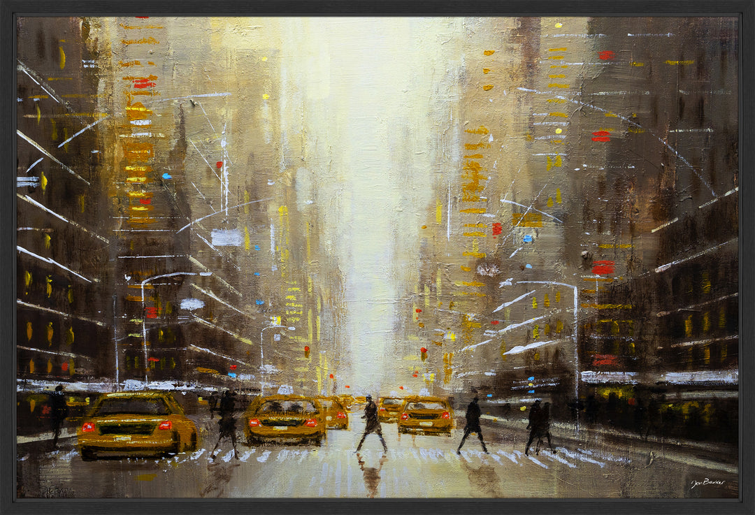 Golden Hour In The City By Jon Barker - TheArtistsQuarter