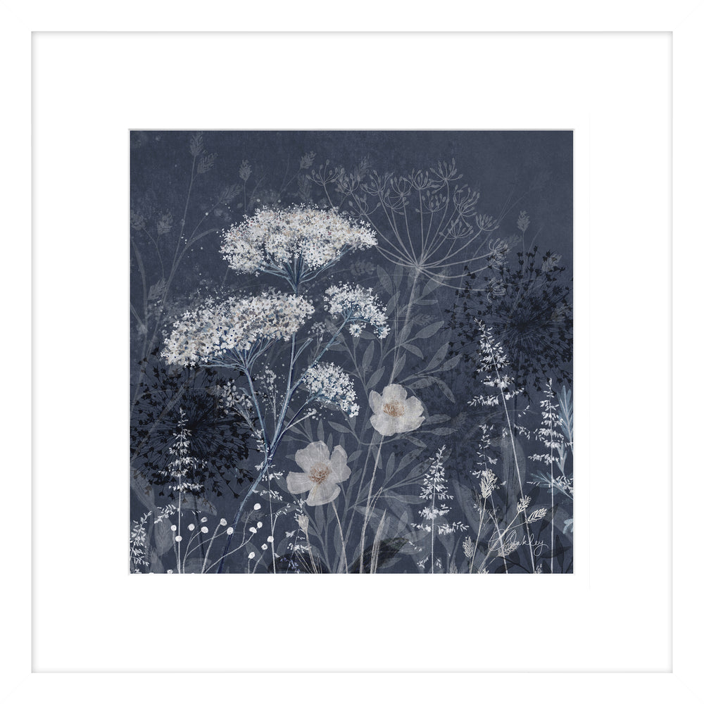 Indigo Garden I By Charlotte Oakley - TheArtistsQuarter
