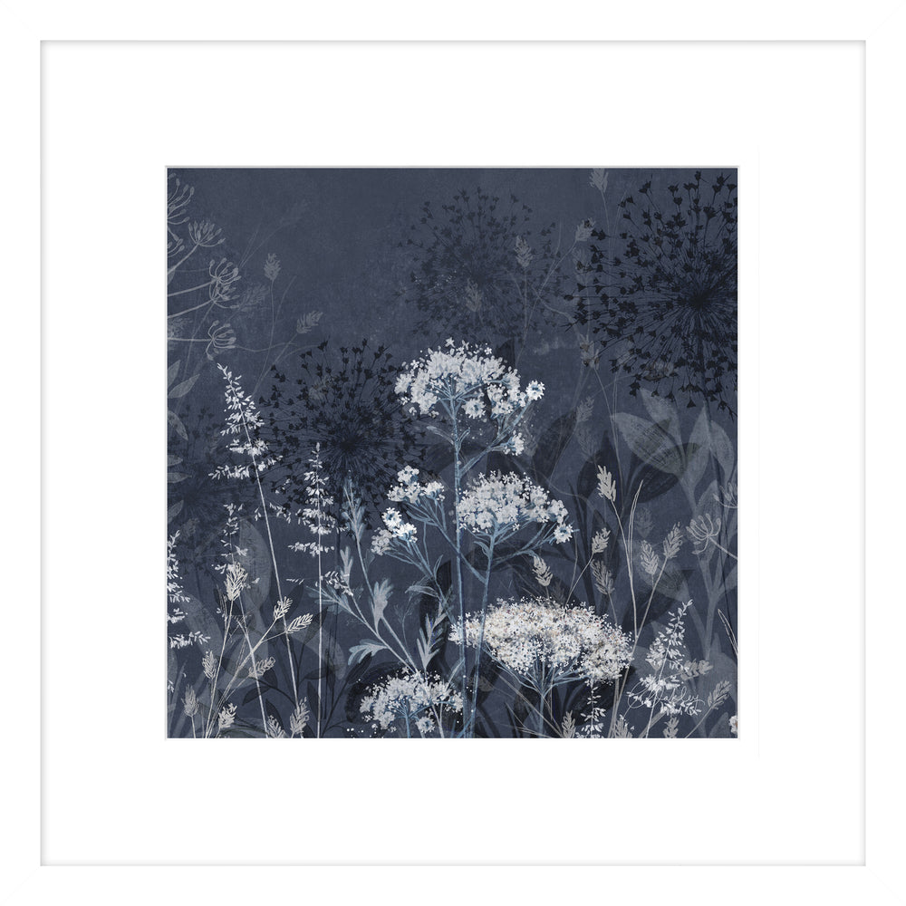 Indigo Garden II By Charlotte Oakley - TheArtistsQuarter