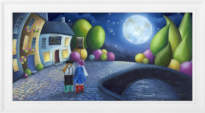 The Full Moon By Claire Baxter - TheArtistsQuarter
