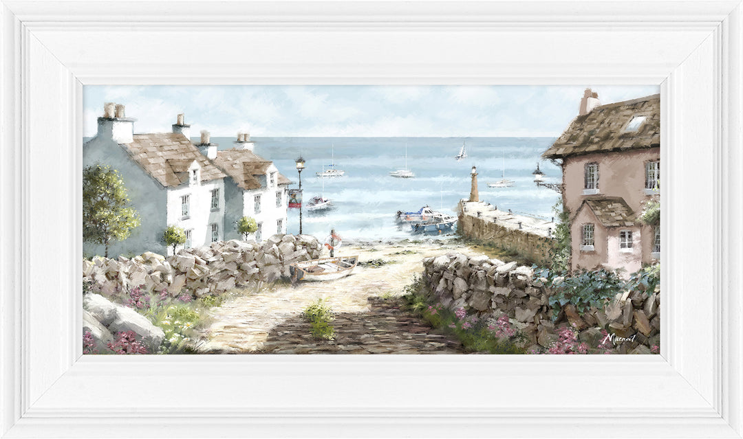 Smuggler Harbour (Small) By Richard MacNeil - TheArtistsQuarter