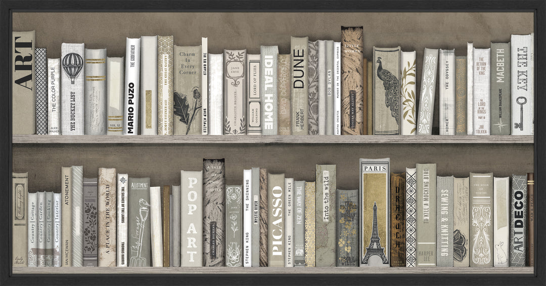 Bookshelf By Charlotte Oakley - TheArtistsQuarter