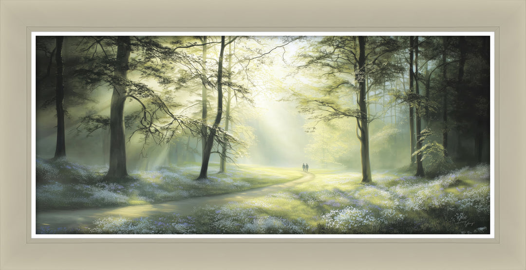Path Between The Trees By Irene Glenys - TheArtistsQuarter
