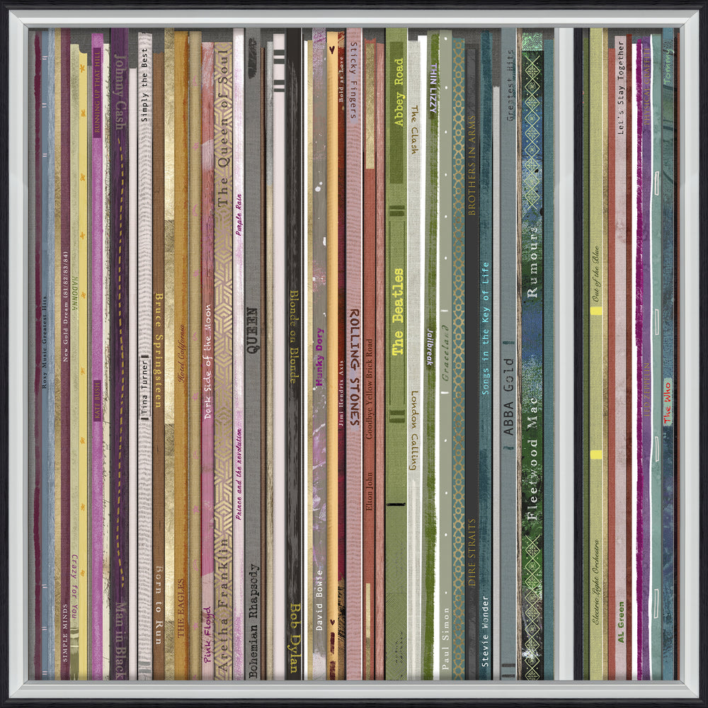 Legends On Vinyl By Charlotte Oakley - TheArtistsQuarter