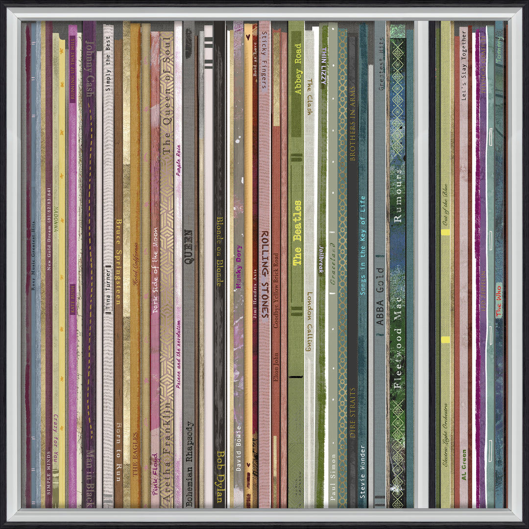 Legends On Vinyl By Charlotte Oakley - TheArtistsQuarter